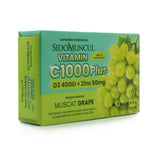 Sido Muncul, Vitamin C 1000, Muscat Grape, 6sac x 4g