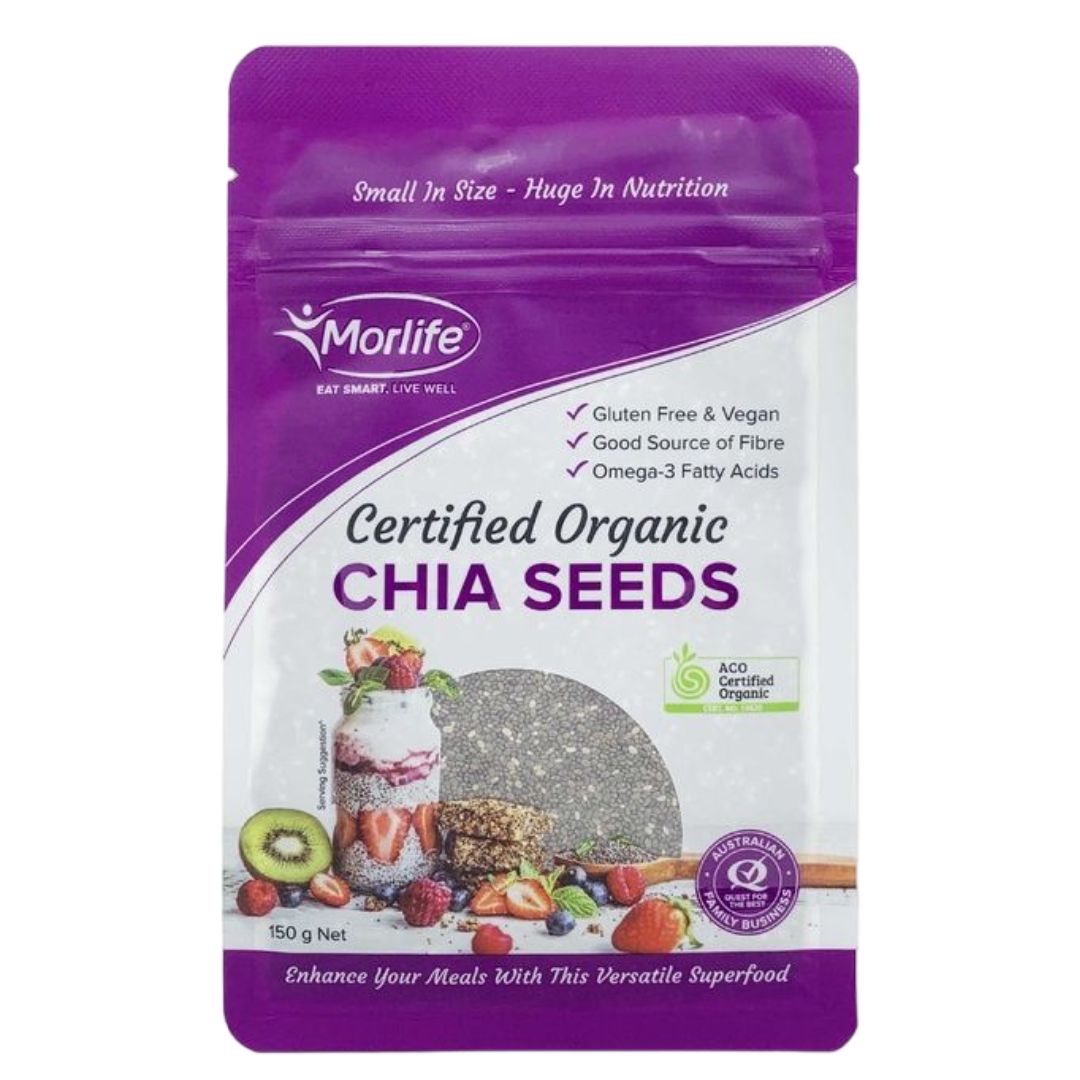 Morlife Chia Seeds, 150 g
