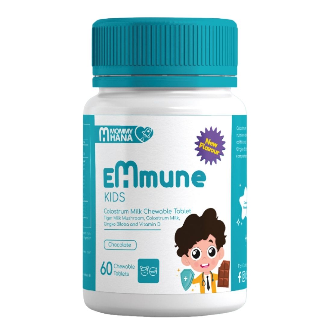 Mommy Hana, Emmune Kids, 60 Chewable Tablets