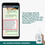 Anugerah, Gel Mandian Bidara 2 in 1 Limau Purut, 500 ml