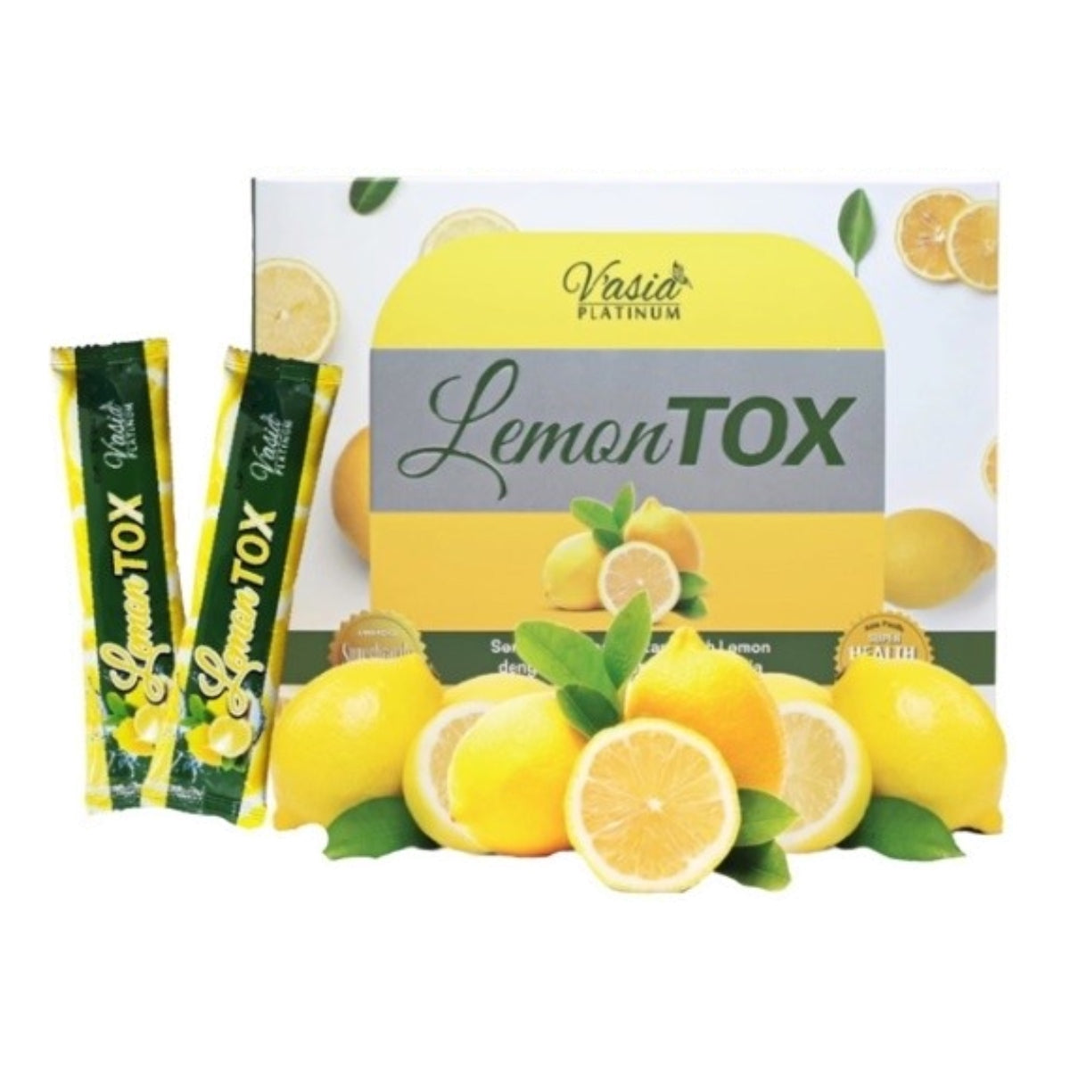 WiQo Lemon　合計4本 V'Asia, Lemon Tox, 10 sachets X 15gm – Al Barakah Health & Beauty Mart