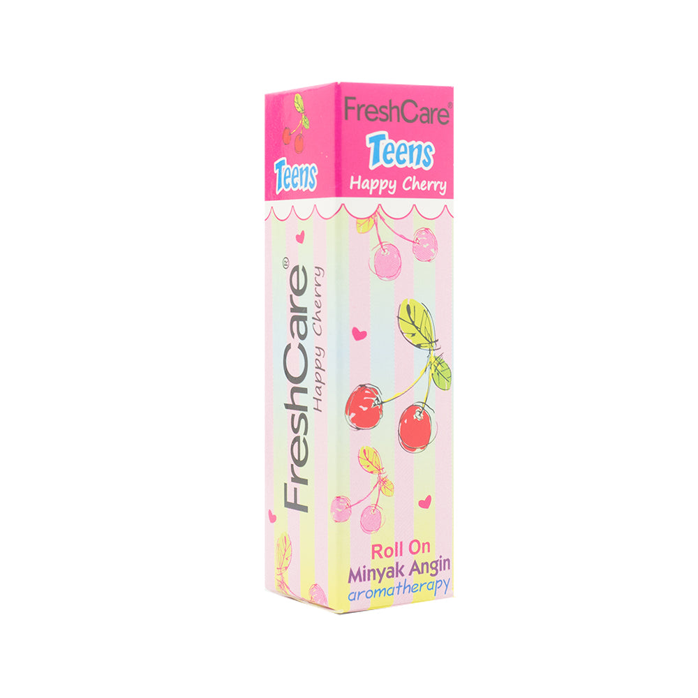 Freshcare, Roll On Teens, Aroma Happy Cherry, 10 ml