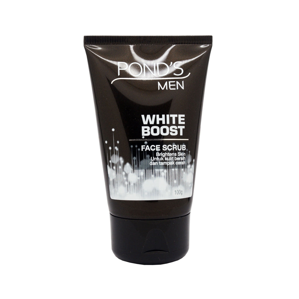 Pond's, Men Bright Boost Brightening + Dark Spots Cleanser Facial Scru ...