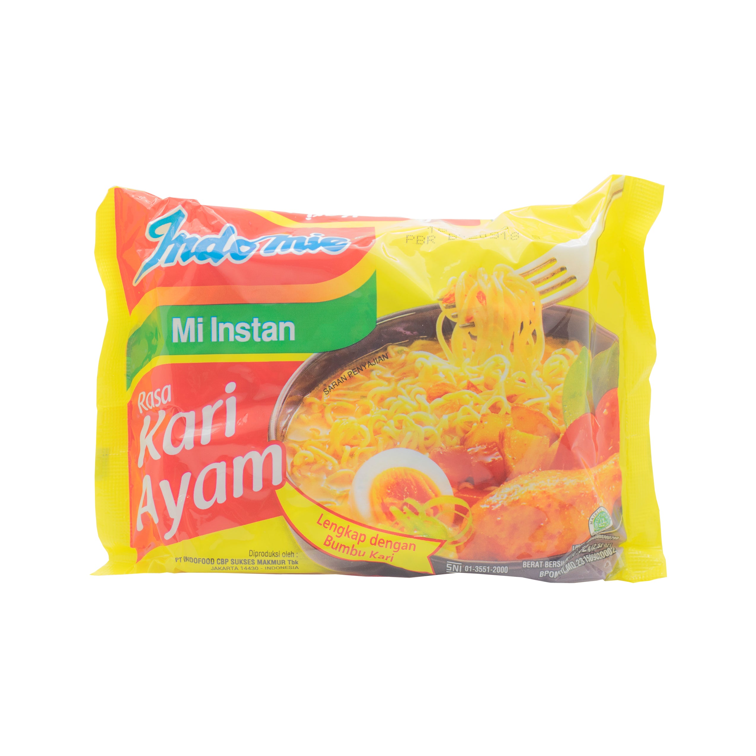 Indomie, Rasa Kari Ayam, 1 Pack (5 Pcs)