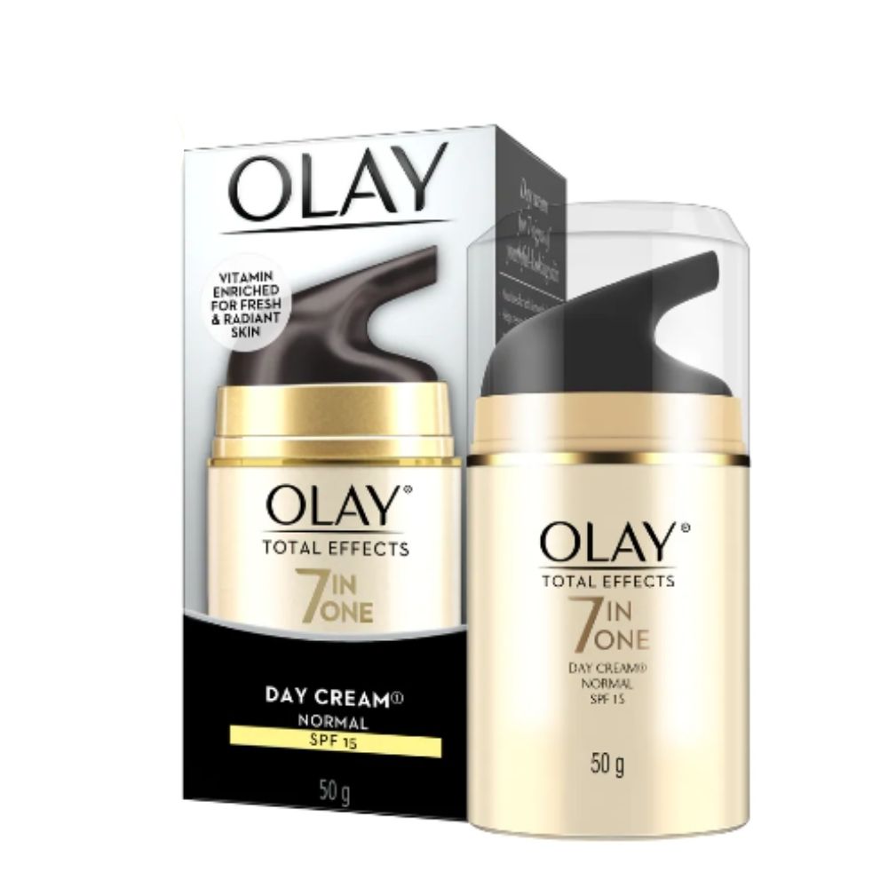 Olay, Total Effects, 7 in One, Normal Day Cream SPF 15, 50 g