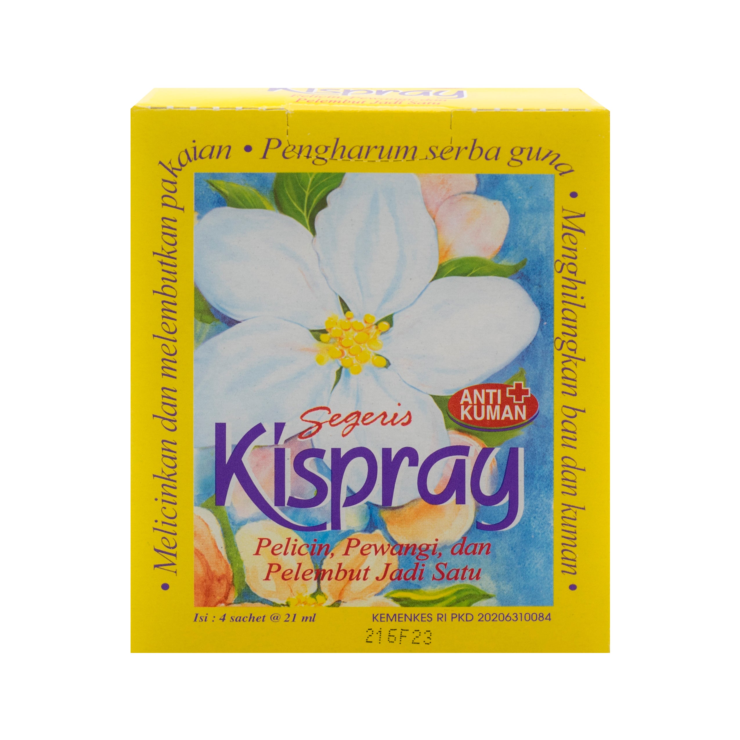 Kispray, Segeris, 3 in 1, 21 ml X 4 sachets