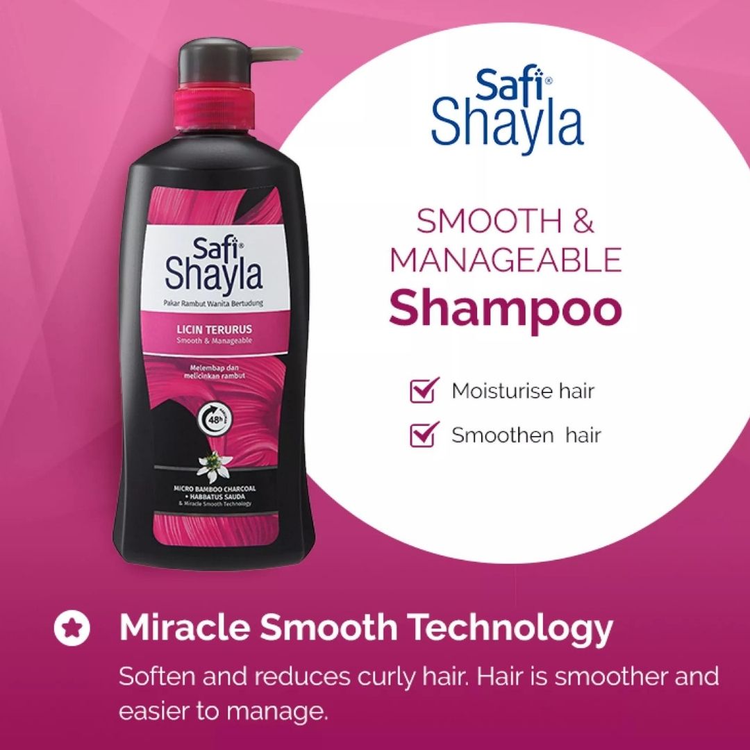 Safi, Shayla, Smooth & Manageable, 520 g