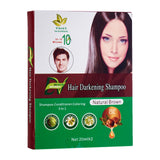 Bioherbs Naturals, Hair Darkening Shampoo, Natural Brown, 2 x 20 ml