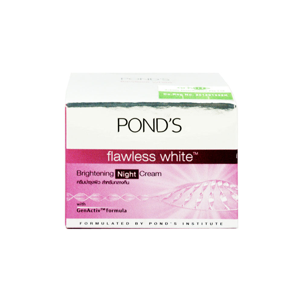 Pond's, Flawless White Brightening Night Cream, 10 g