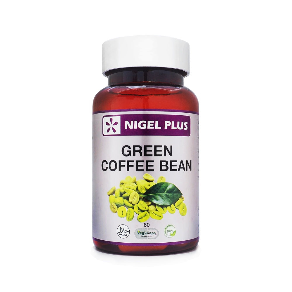 Nigel Plus, Green Coffee Bean, 60 veg caps