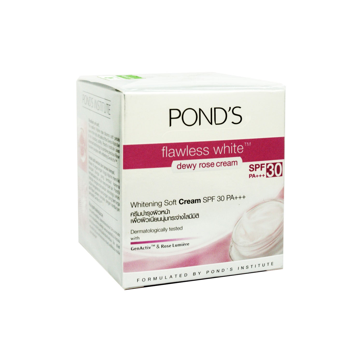 Pond's, Flawless White Dewy Rose Cream SPF30, 50 g
