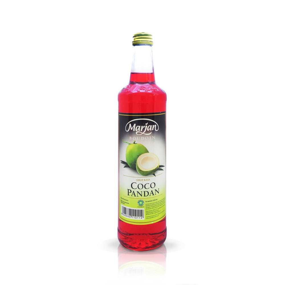 Marjan, Coco Pandan, Syrup, 500 ml