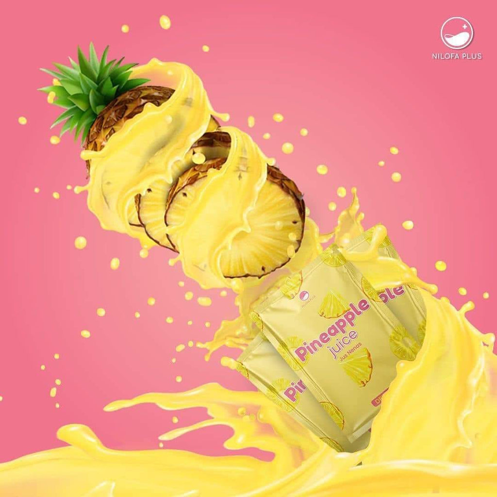 Nilofa Plus, Pineapple Juice Drintox, 7 Sachets x 15 g Al Barakah