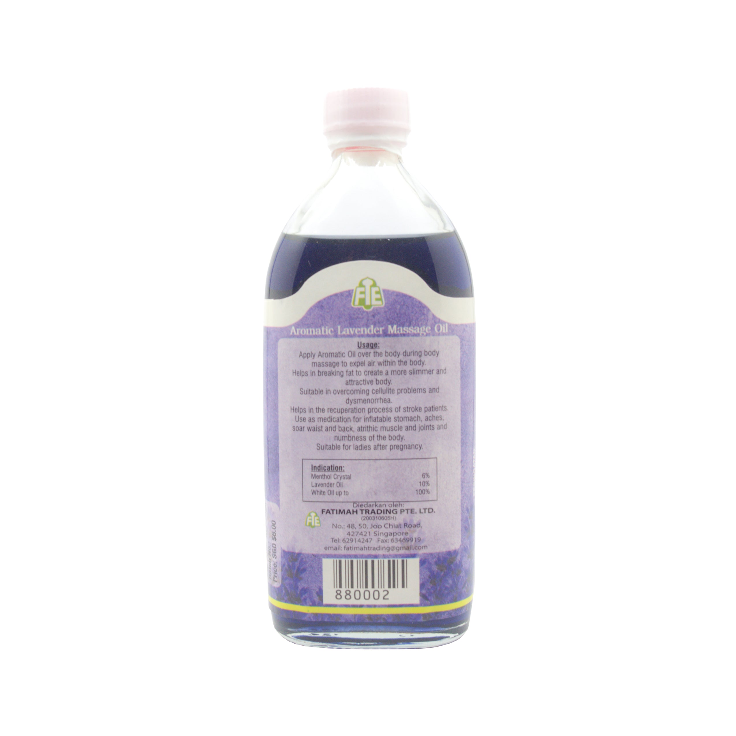 FTE, Aromatic Massage Oil, Lavender, 135 ml
