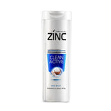 Zinc, Shampoo Anti Dandruff Clean Active, 340 ml
