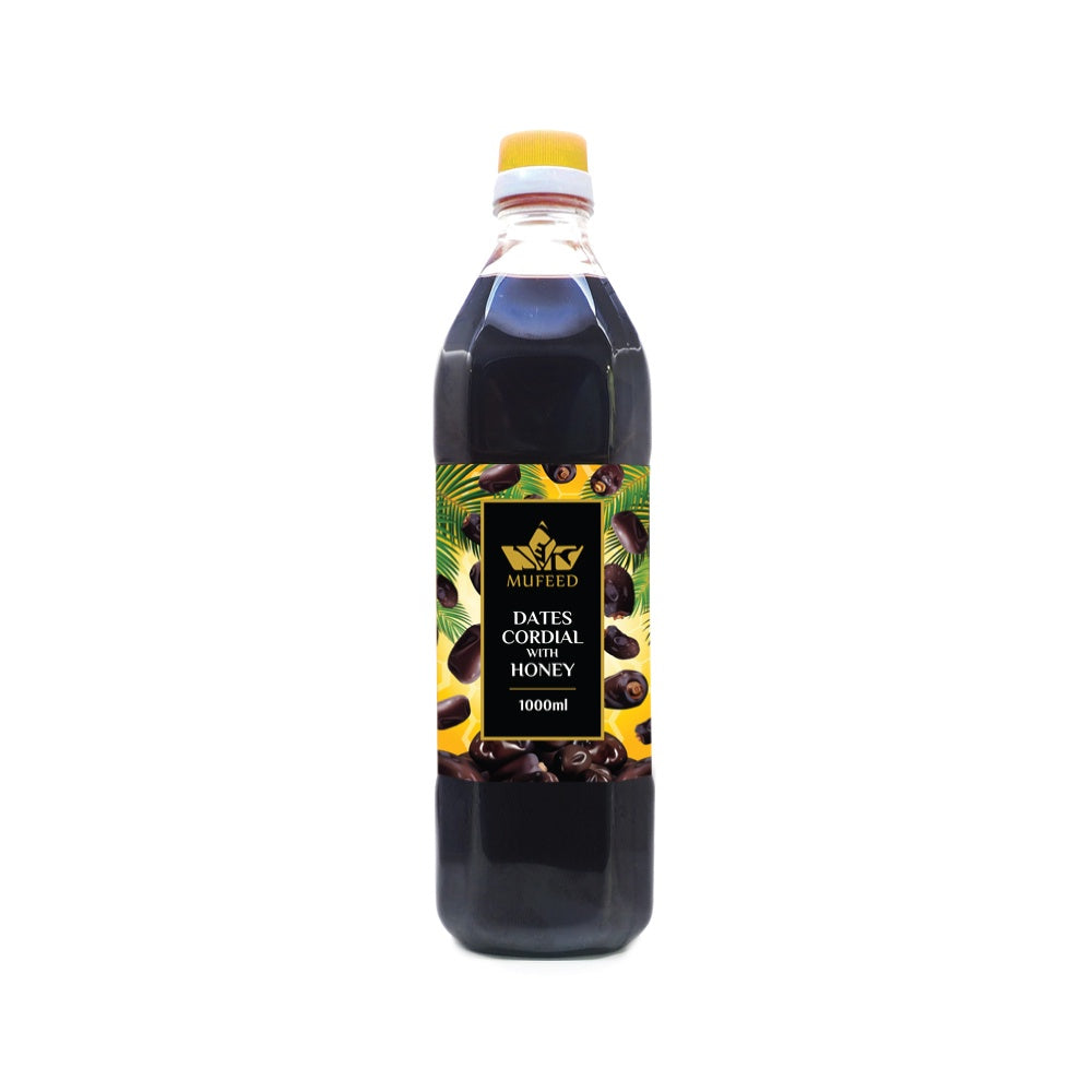 Mufeed, Dates Cordial, with Honey, 1 litre