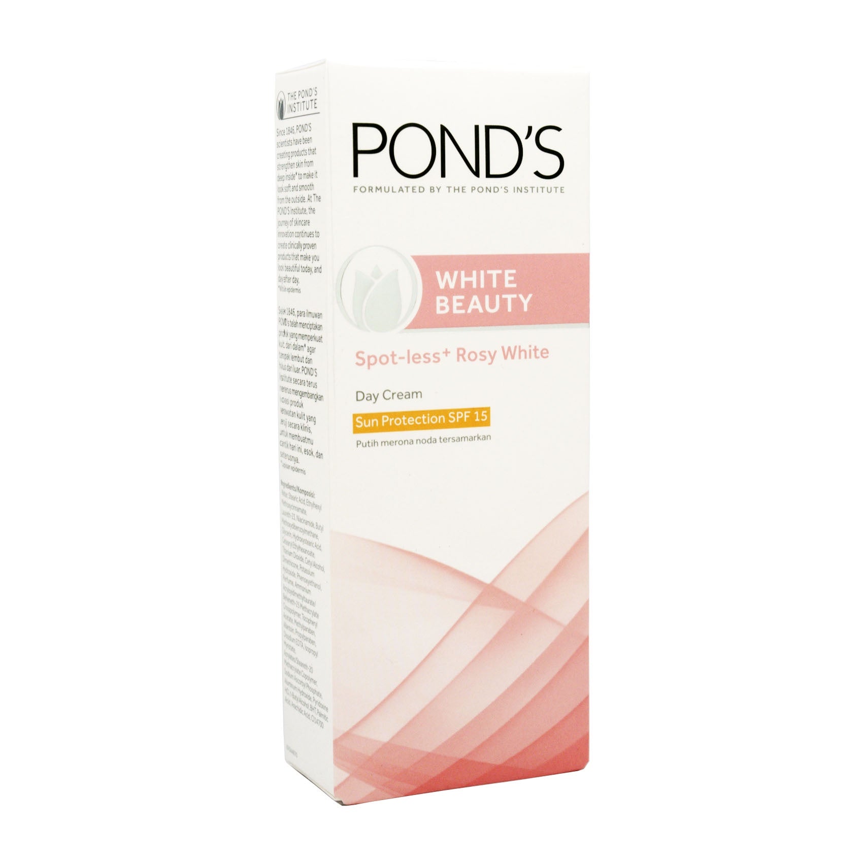 Pond's, White Beauty Spot-Less Rosy White Sun Protection SPF15 , 40 gm
