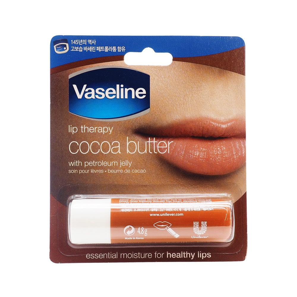 Vaseline, Lip Therapy Cocoa Butter, 4.8 g