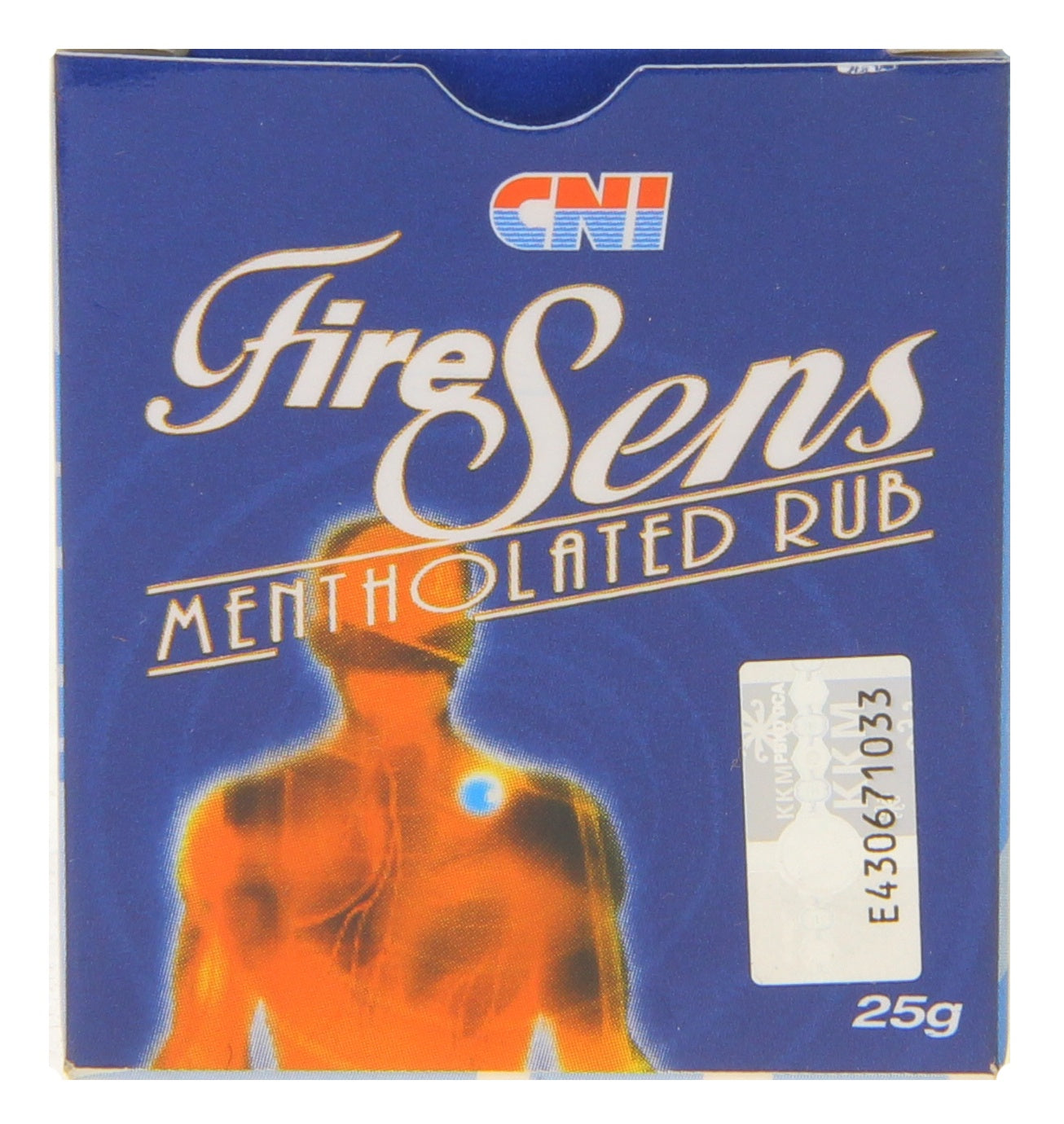 CNI, Fire Sens Mentholated Rub, 25 g