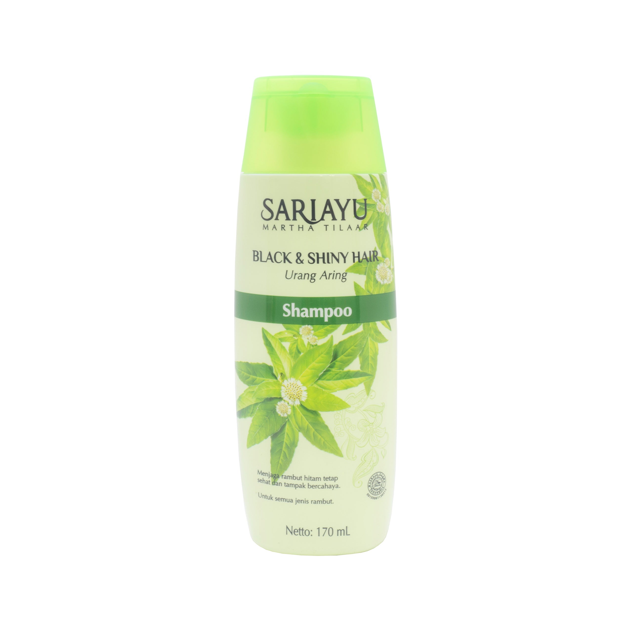 Sariayu, Shampoo Urang Aring (Black & Shiny Hair), 170 ml
