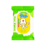 Wetty, Anti-Bacterial Wipes, 4 in 1 packet