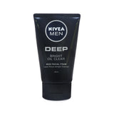 Nivea, Men Deep Bright Oil Clear Mud Facial Foam, 100 ml