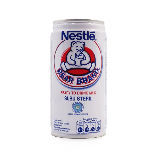 Nestle, Bear Brand Susu Steril, 189 ml – Al Barakah Health & Beauty Mart