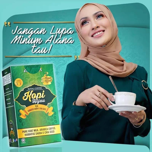 Alana, Royal Kopi Hijau, 15 sachets X 20 g – Al Barakah Health & Beauty ...