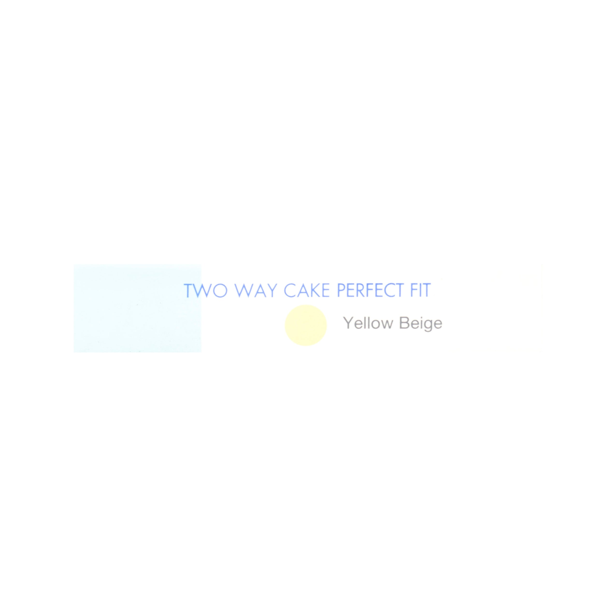 Pixy, Two Way Cake, Perfect Fit, Yellow Beige, 12.2 g