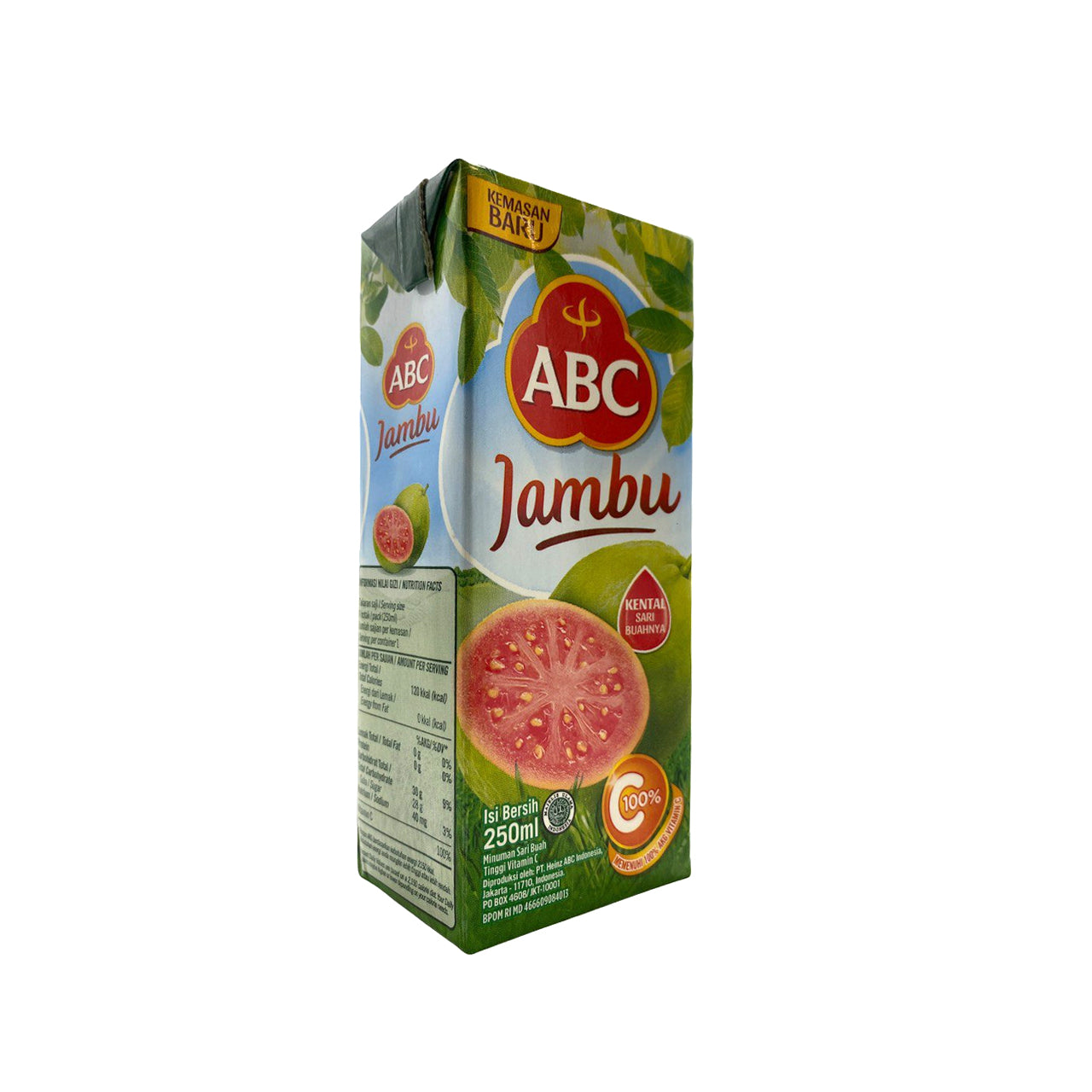 ABC, Guava Flavored Drink, 250 ml