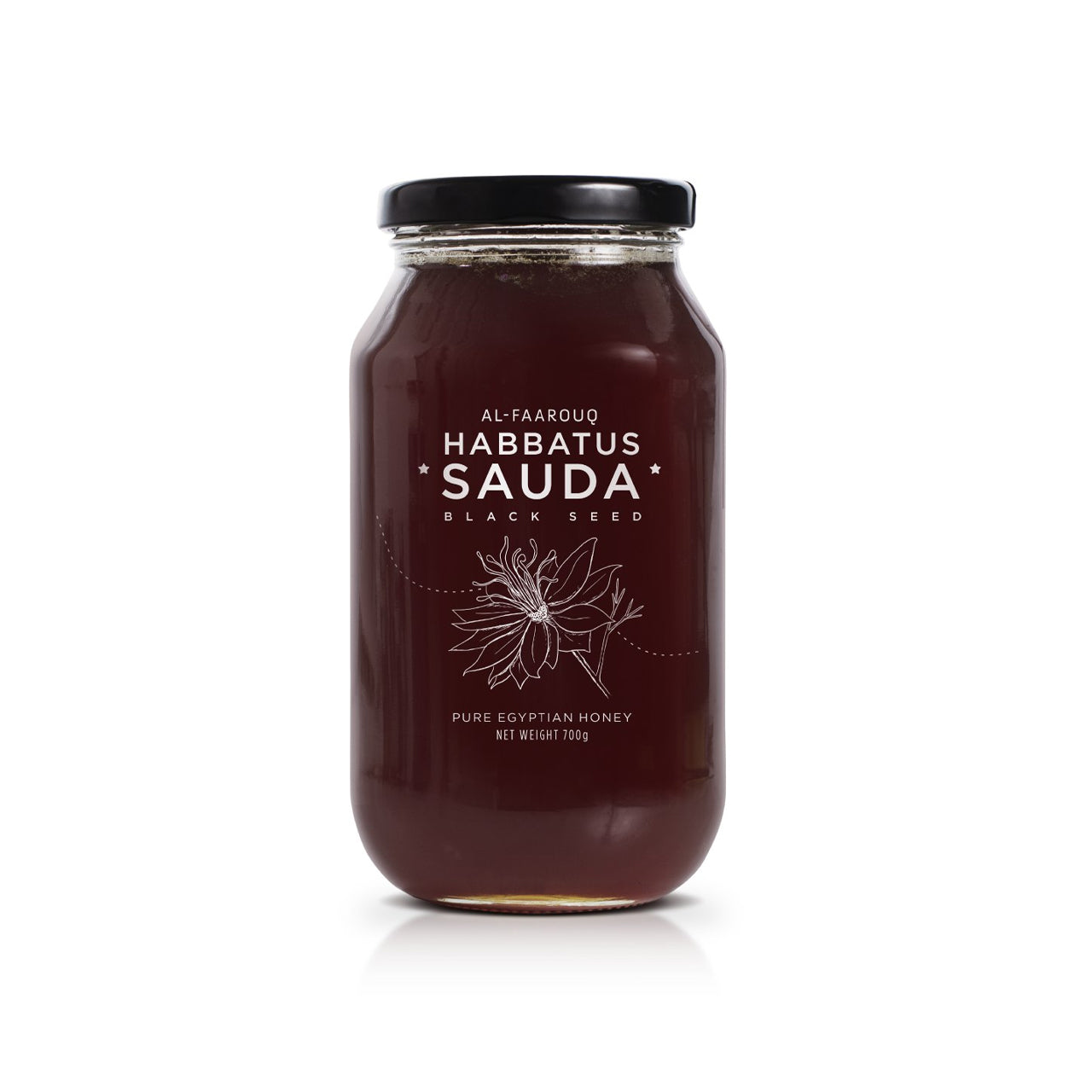 Al Faarouq, Habbatus Sauda Pure Egyptian Honey, 700 g