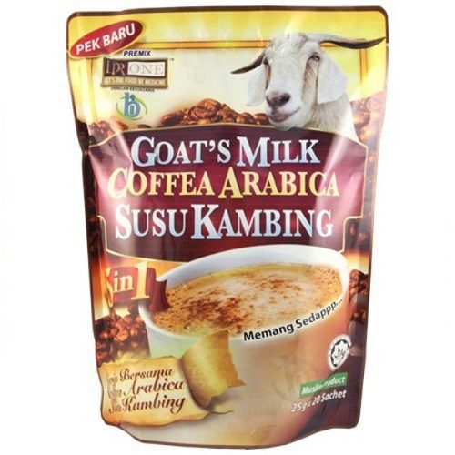 BOT, Goat's Milk Coffee Arabica 5in1, 15 sachets X 25 g