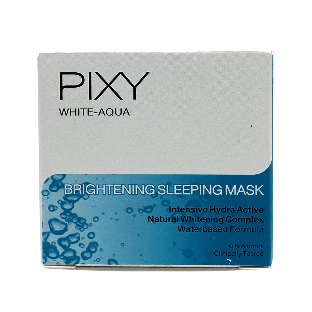 Pixy, White-Aqua Brightening Sleeping Mask Cream, 50 g