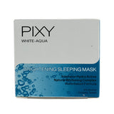 Pixy, White-Aqua Brightening Sleeping Mask Cream, 50 g