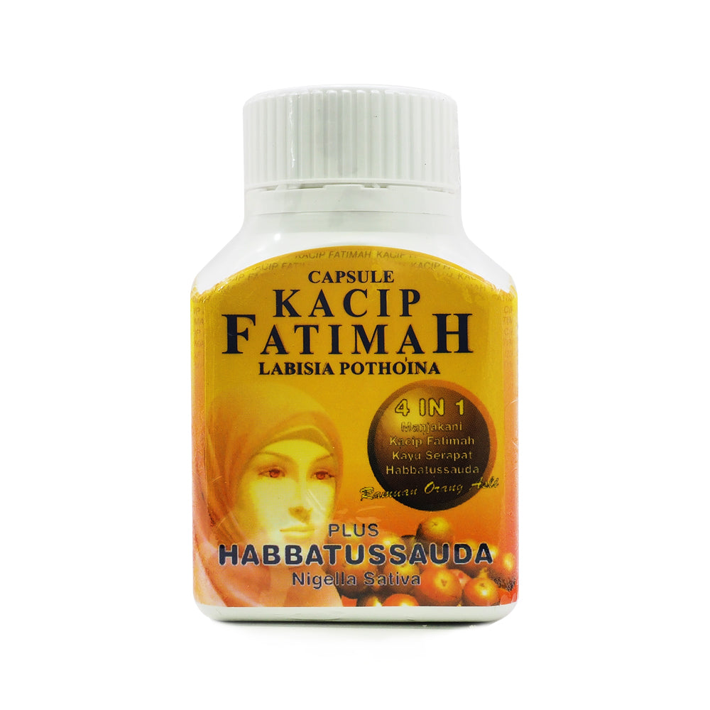 Kacip Fatimah, 4 in 1, with Habbatus Sauda, 90 capsules