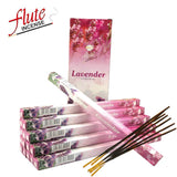 Flute, Lavender Incense Sticks, 1 Roll