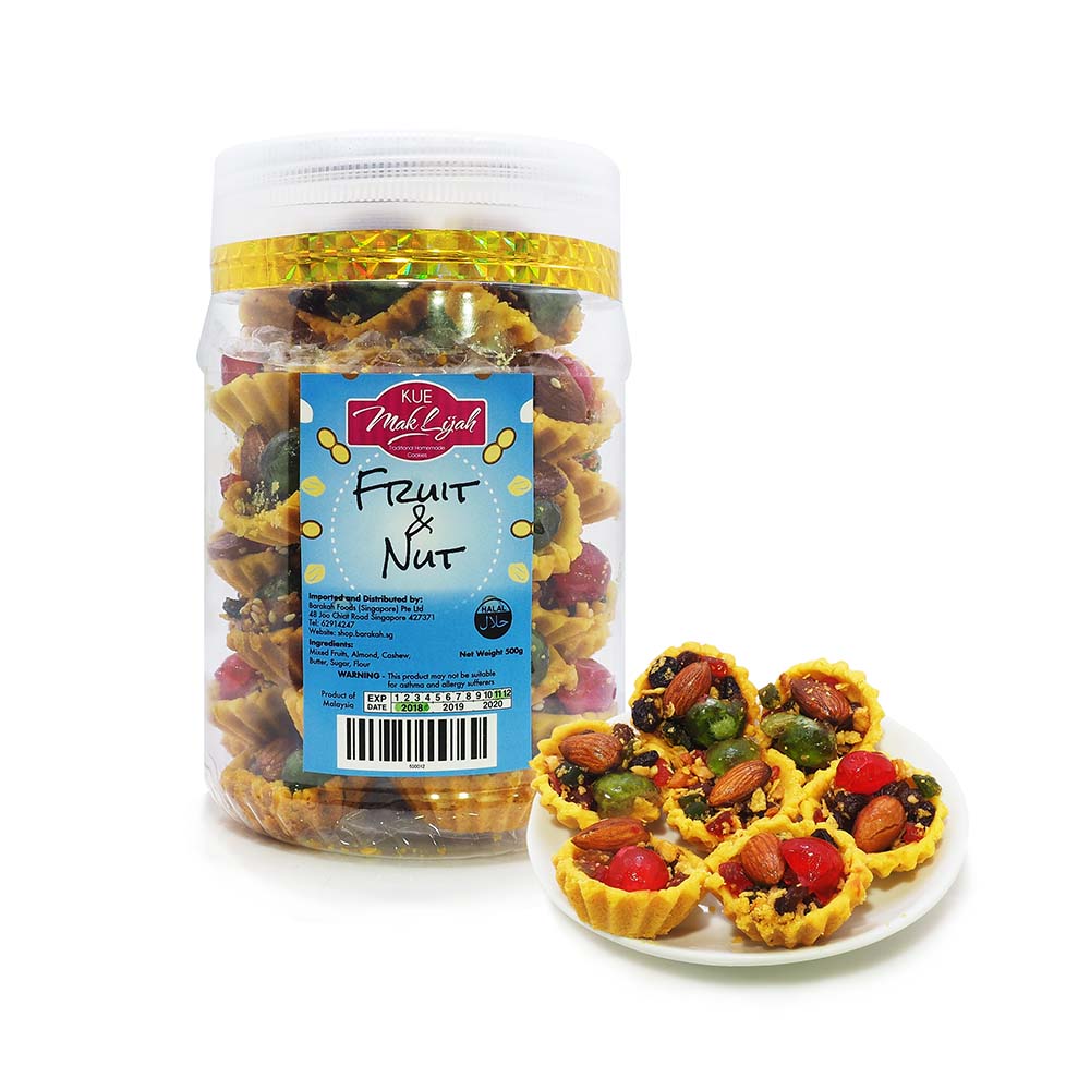 Maklijah, Kueh Fruit & Nut, 500 g