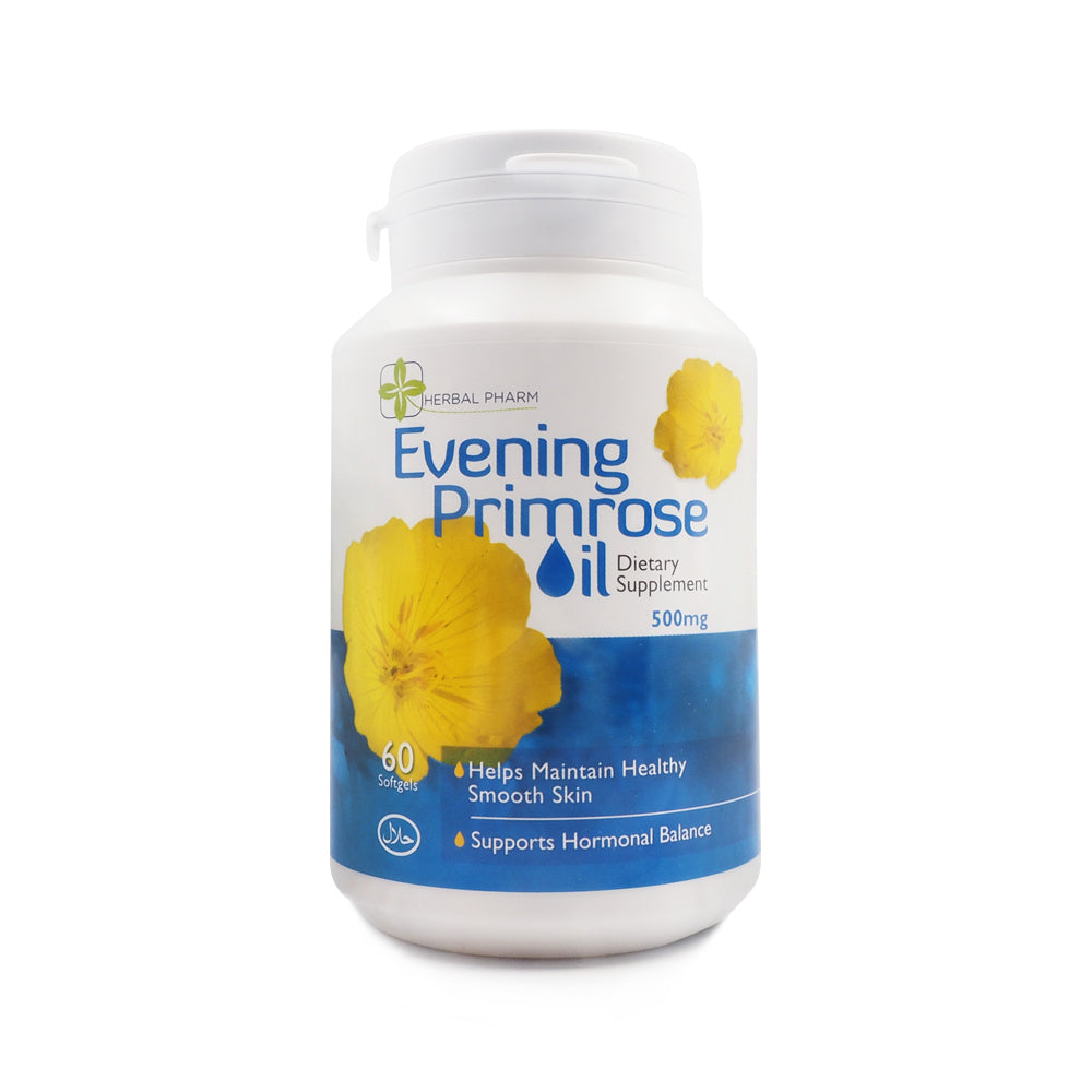 Herbal Pharm, Evening Primrose Oil, 60 softgels Al Barakah Health