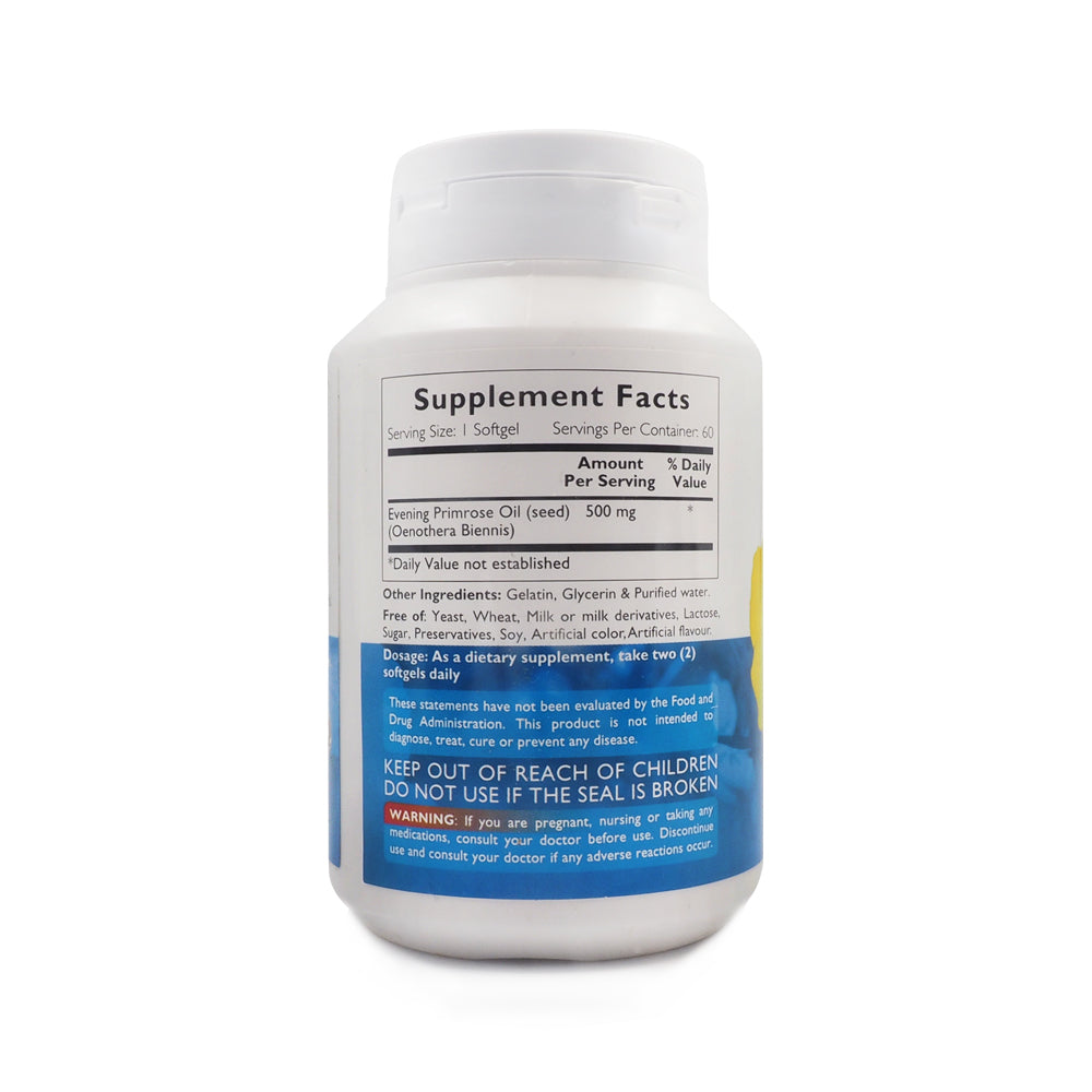 Herbal Pharm, Evening Primrose Oil, 60 softgels Al Barakah Health
