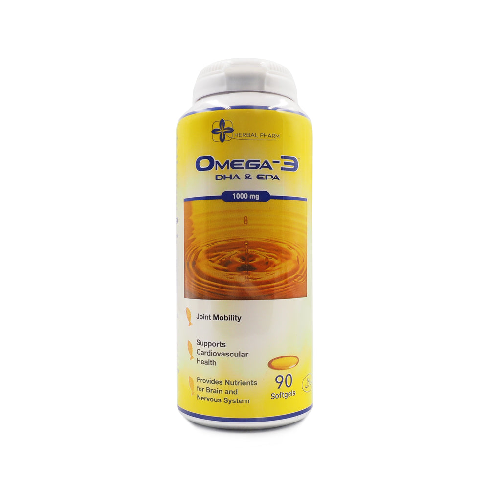 Herbal Pharm, Omega-3, DHA & EPA, 90 softgels