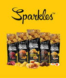 Sparkles, Sweet & Crunchy  Popcorn Mighty Cheese, 170 g