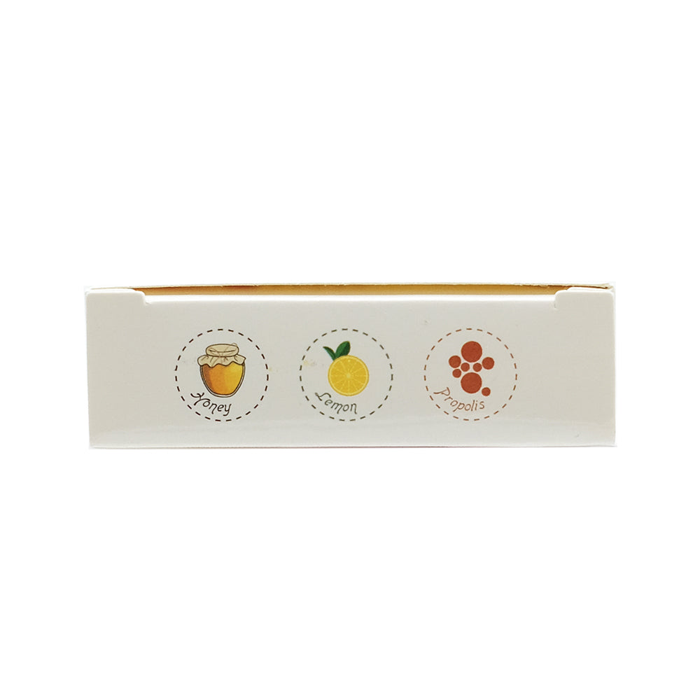 Rozenj, Herbal Lozenges, Honey with Lemon and Propolis 2 strips x 8 Lozenges
