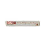 Rozenj, Herbal Lozenges, Honey with Lemon and Propolis 2 strips x 8 Lozenges