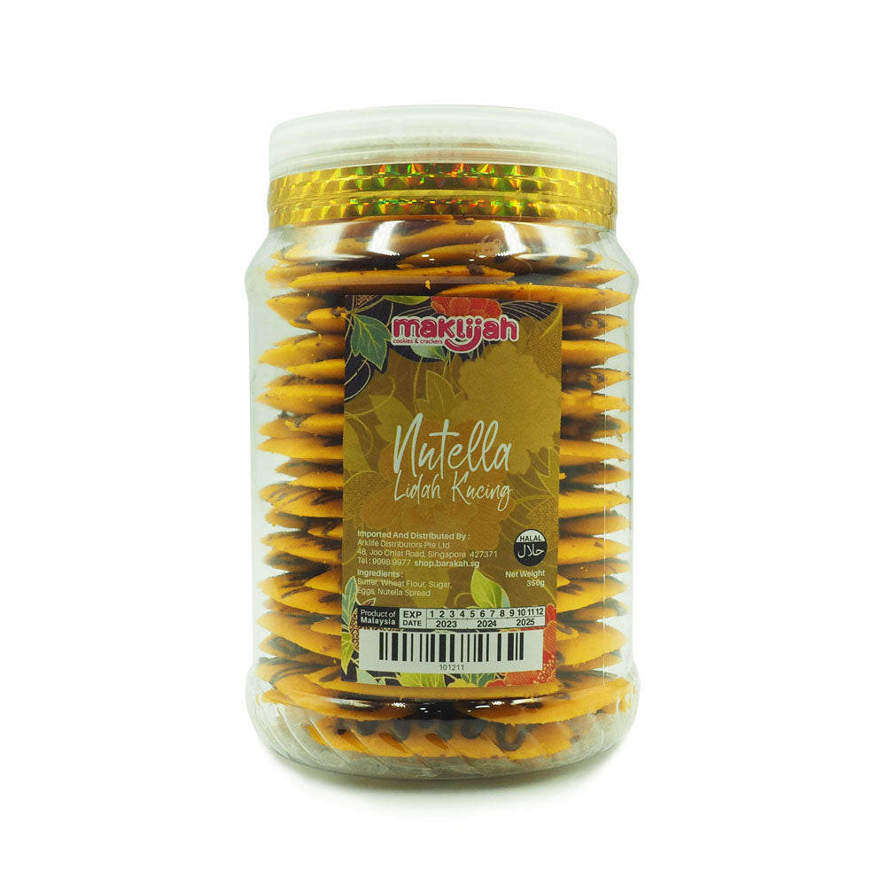 Maklijah, Nutella Lidah Kucing, 350 g