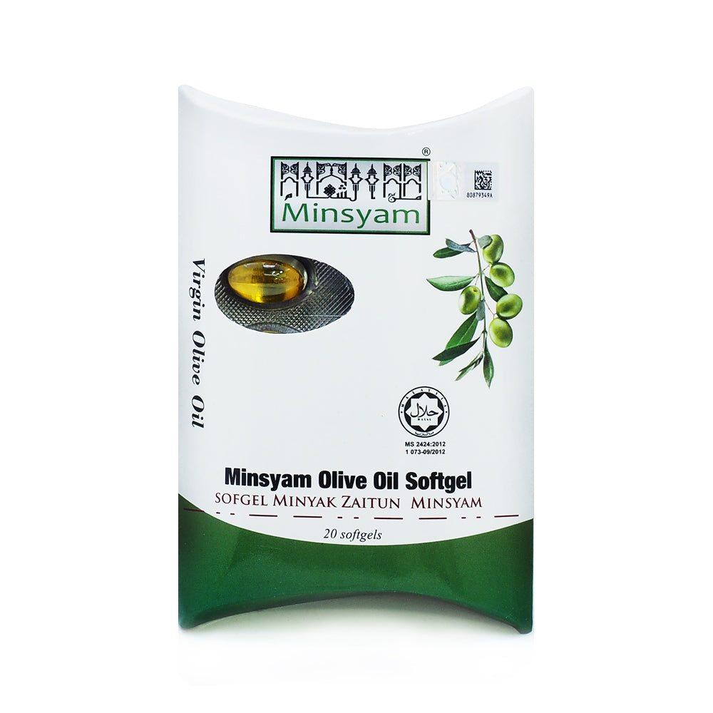 Minsyam, Olive Oil, 20 softgels
