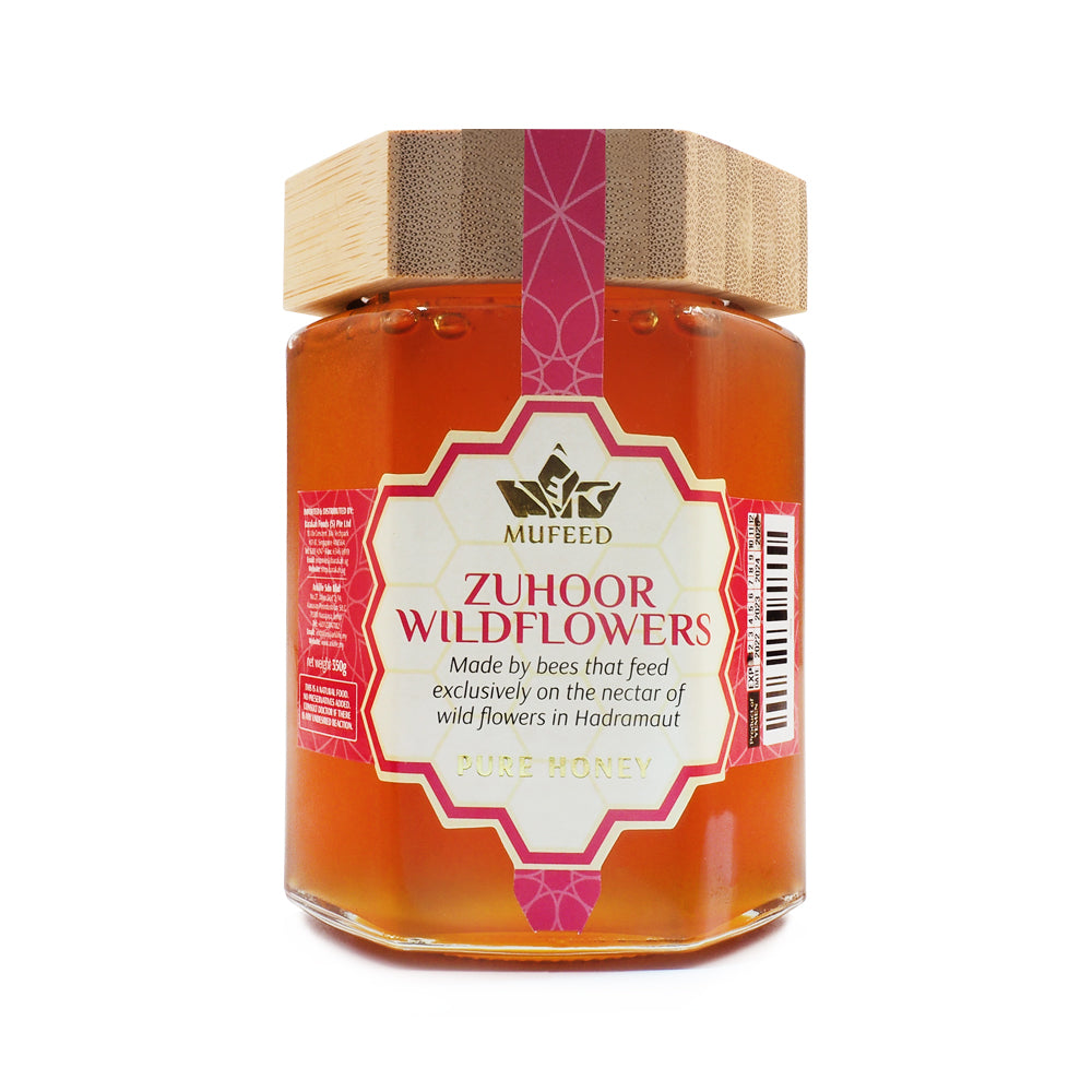 Mufeed, Pure Honey, Zuhoor Wild Flowers, 350 g