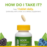 Noor Vitamins, Multi-Vit, 60 tablets