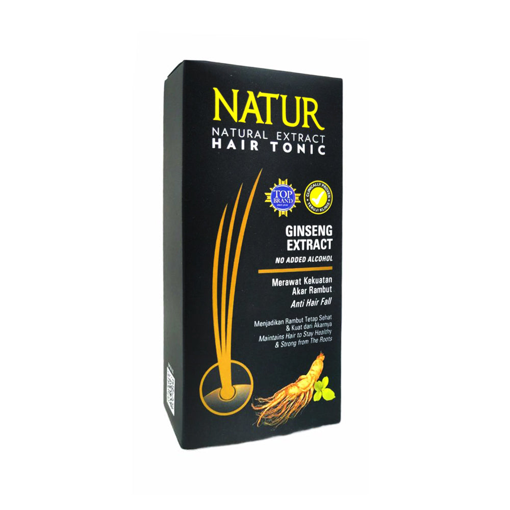Natur, Hair Tonic Ginseng Extract, 80ml Al Barakah Health & Beauty Mart