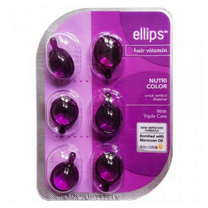 Ellips, Hair Vitamin, Nutri Color, 6 x 1 ml