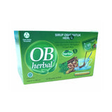 OB Herbal, Sirup Batuk Herbal, 10 Sachets X 15 ml